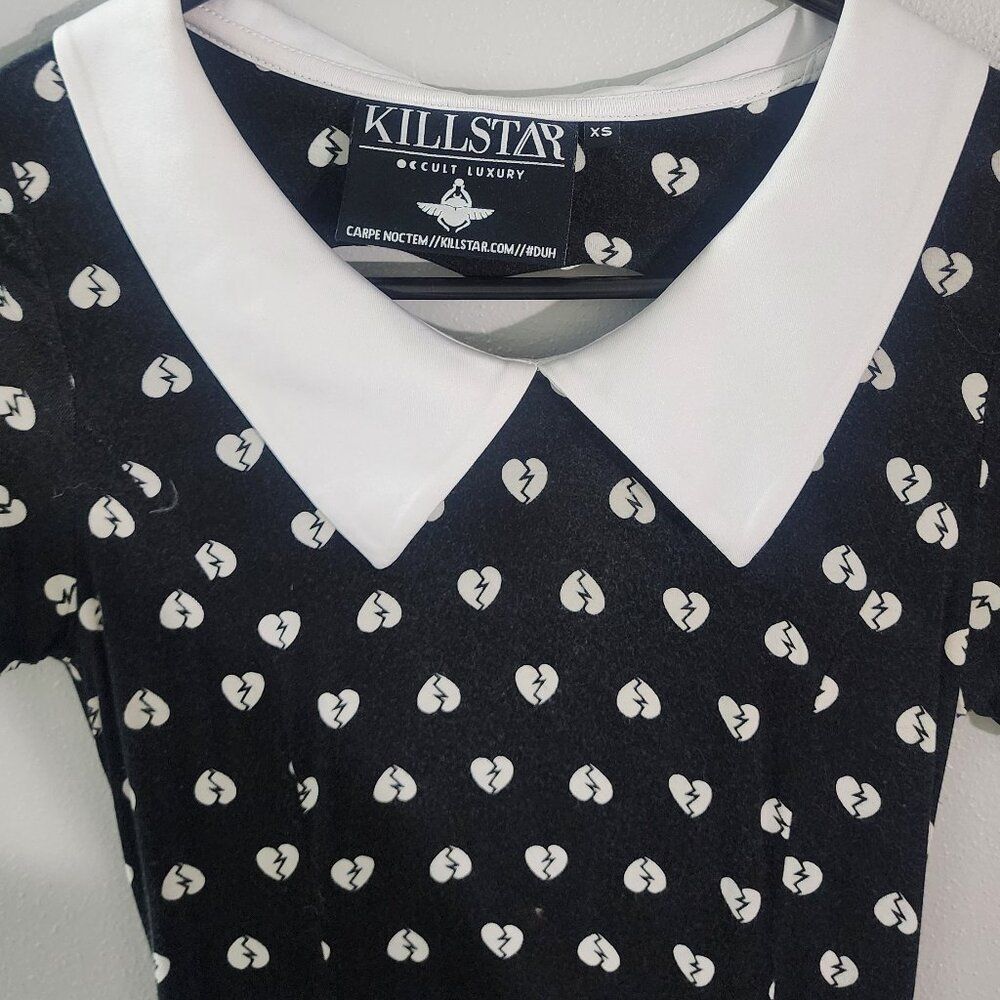 Killstar Broken Heart Dress - Picture 2 of 6